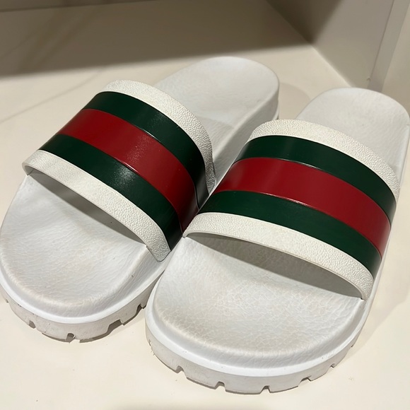 Gucci Shoes Gucci Mens Slides Size 8 Poshmark